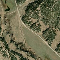 Bradford Colorado High Resolution Satellite Map