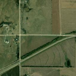 80th Road, Yates Center, KS 66783, USA High Resolution Satellite Map