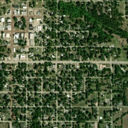 Yates Center map(satellite map)