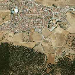 Almadén de la Plata map(satellite map)