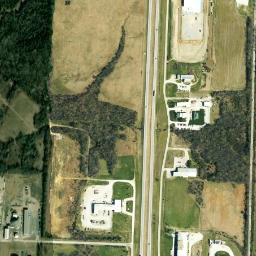 Interstate 49 Nevada MO 64772 High Resolution Satellite Map