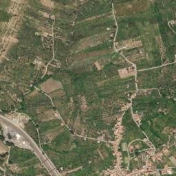 Scillato map(satellite map)