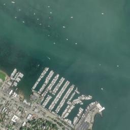 Sausalito map(satellite map)