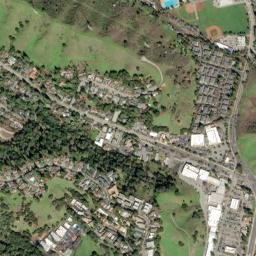 331 Rheem Blvd, Moraga, CA 94556, USA High Resolution Satellite Map