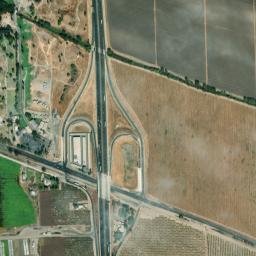 Turner California High Resolution Satellite Map