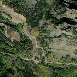 Ophir Loop Colorado High Resolution Satellite Map