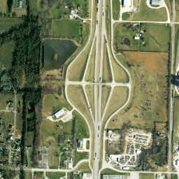 1501 North Osage Boulevard, Nevada, MO High Resolution Satellite Map