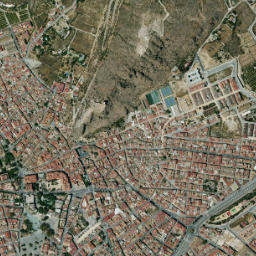 Alhama de Murcia map(satellite map)