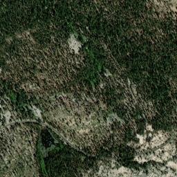 Tioga Road, Yosemite National Park, CA High Resolution Satellite Map