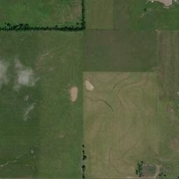 Bourbon County map(satellite map)