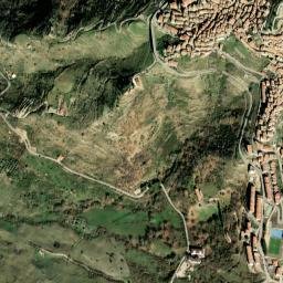 Capizzi map(satellite map)