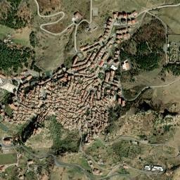 Cesarò map(satellite map)