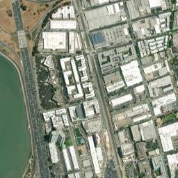 6400 Overland St, Emeryville, CA 94608 High Resolution Satellite Map