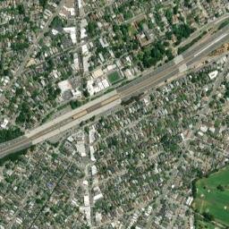 Rockridge California High Resolution Satellite Map