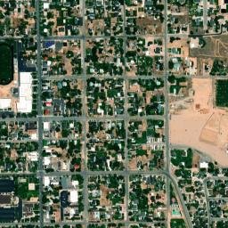 Parowan map(satellite map)