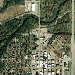 10 South National Avenue, Fort Scott, KS High Resolution Satellite Map