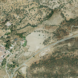 Zufre map(satellite map)