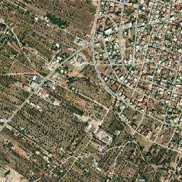 Kalývia Thorikoú map(satellite map)