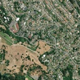 5220-5230 Cochrane Ave, Oakland, CA 94618, USA High Resolution Satellite Map