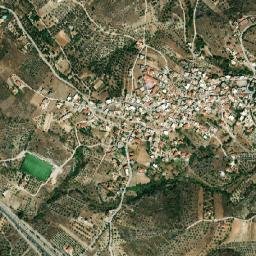 Kouvarás map(satellite map)