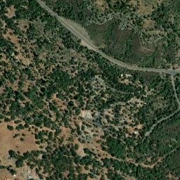 Second Garrotte California High Resolution Satellite Map