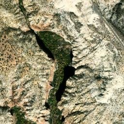 Highway 12, Grand Staircase-Escalante National Monument, Boul High Resolution Satellite Map