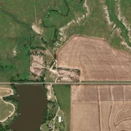 11710 Correction Line Road, Wright, KS High Resolution Satellite Map