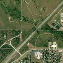 Kansas Turnpike, El Dorado, KS 67042, USA High Resolution Satellite Map