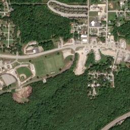 Saint Robert map(satellite map)