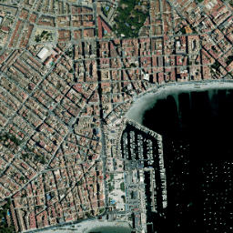 Lo Pagán map(satellite map)