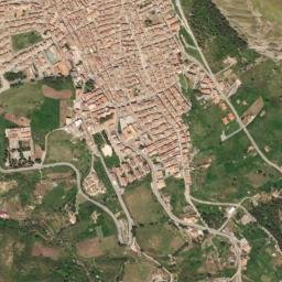 Caltavuturo map(satellite map)