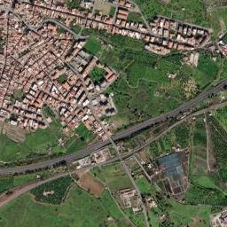 Calatabiano map(satellite map)