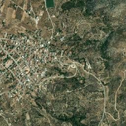 Athíkia map(satellite map)