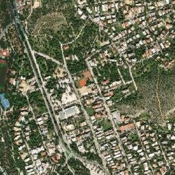 Vouliagméni map(satellite map)
