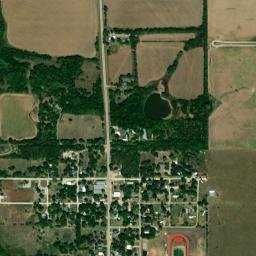 12132 Southeast 6th Terrace, Rosalia, KS High Resolution Satellite Map