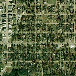 115-199 West River Street, Eureka, KS High Resolution Satellite Map