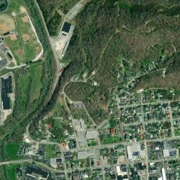 Paintsville map(satellite map)