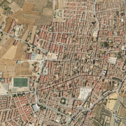 Huéscar map(satellite map)