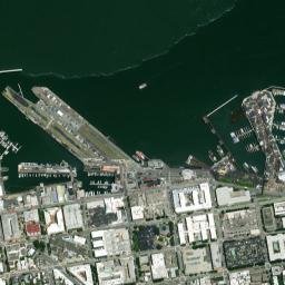 Fisherman's Wharf, CA 94133, US Satellite Map