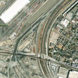 Nimitz Freeway, Oakland, CA 94615, USA High Resolution Satellite Map