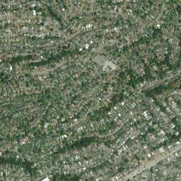 Crocker Highlands California High Resolution Satellite Map