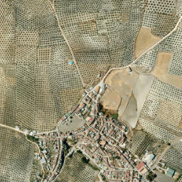 Higuera de Calatrava map(satellite map)