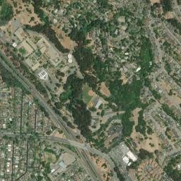 Redwood Heights California High Resolution Satellite Map