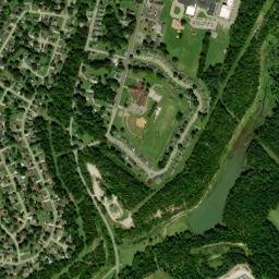Nelson County map(satellite map)