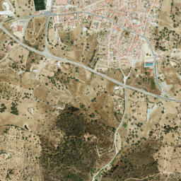Santa Bárbara de Casa map(satellite map)