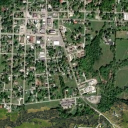 Humansville map(satellite map)