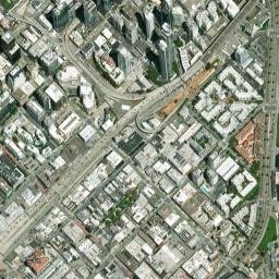 2nd St & Brannan St, San Francisco High Resolution Satellite Map