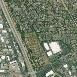 San Ramon map(satellite map)
