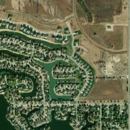 4818 North Portwest Circle, Wichita, KS High Resolution Satellite Map