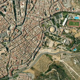 Jaén map(satellite map)